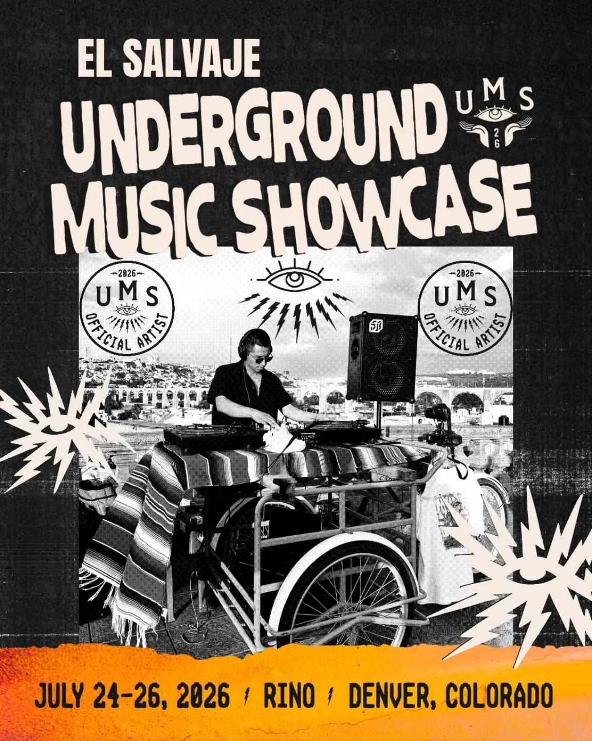 El Salvaje at Underground Music Showcase 2026