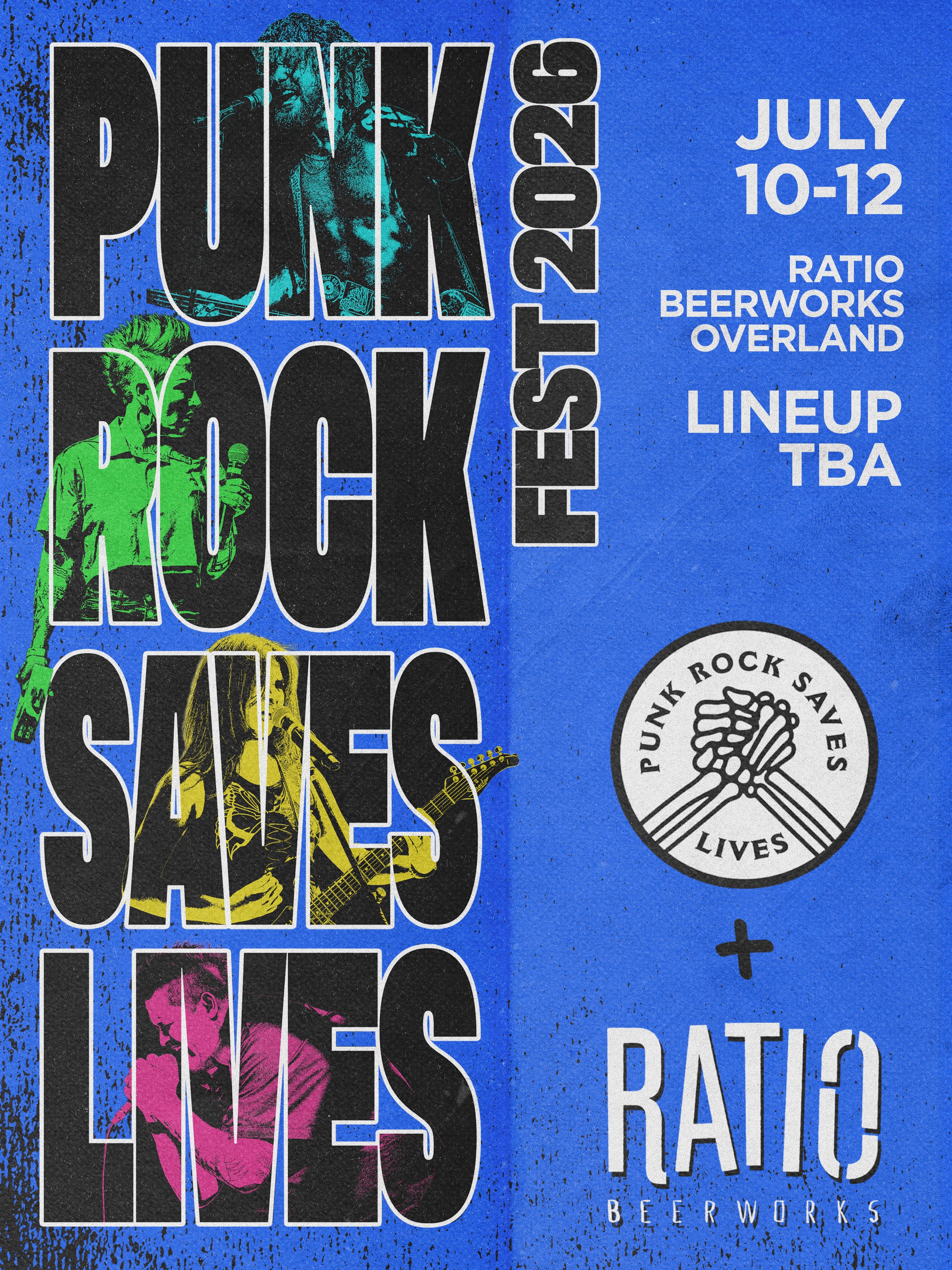 Punk Rock Saves Lives Fest 2026 at Ratio Overland