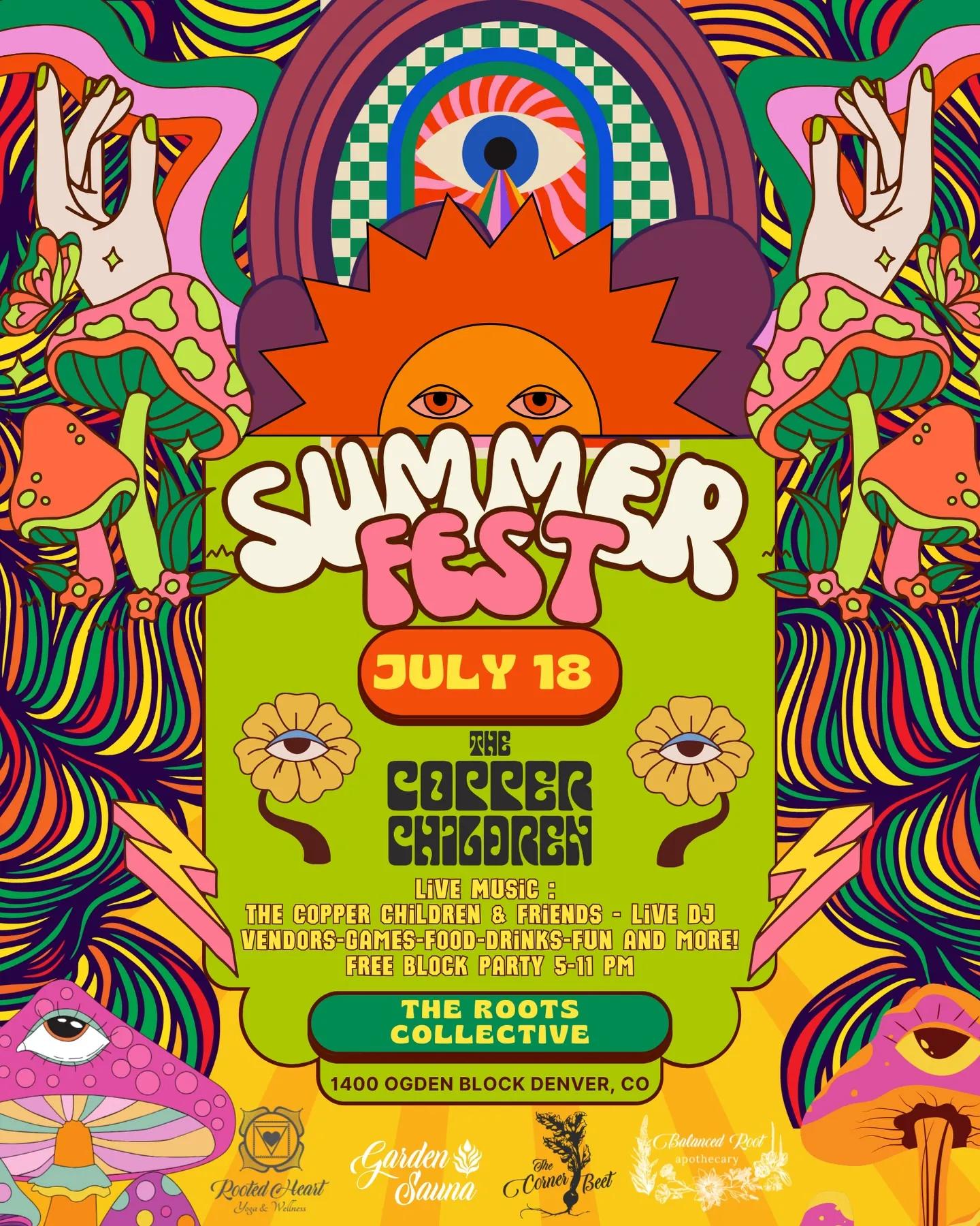 Summer Fest with The Copper Children at The Roots Collective