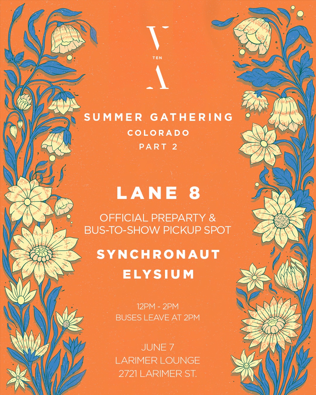Lane 8 Pre-Party with Elysium and Synchronaut at Larimer Lounge