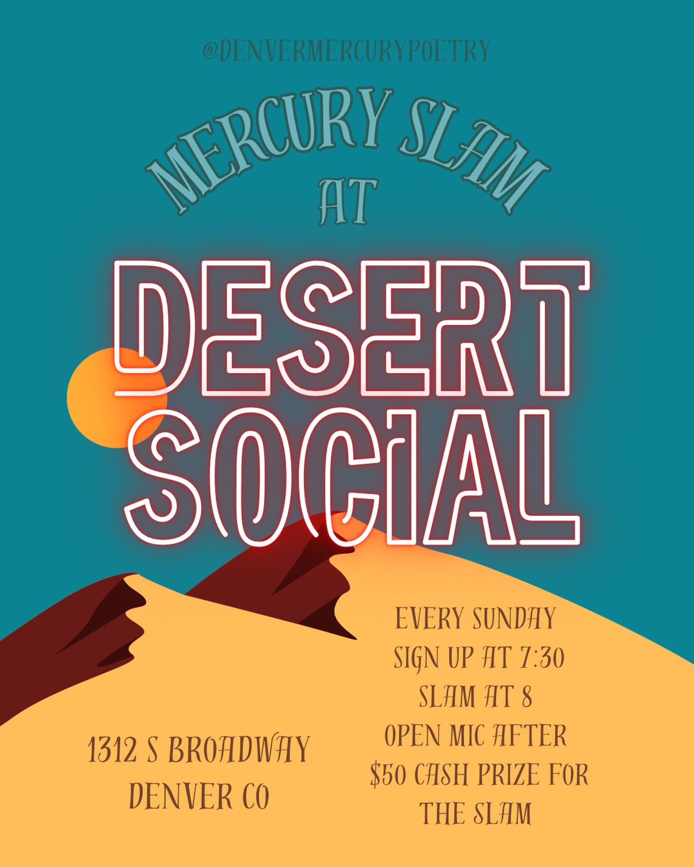 Mercury Slam at Desert Social