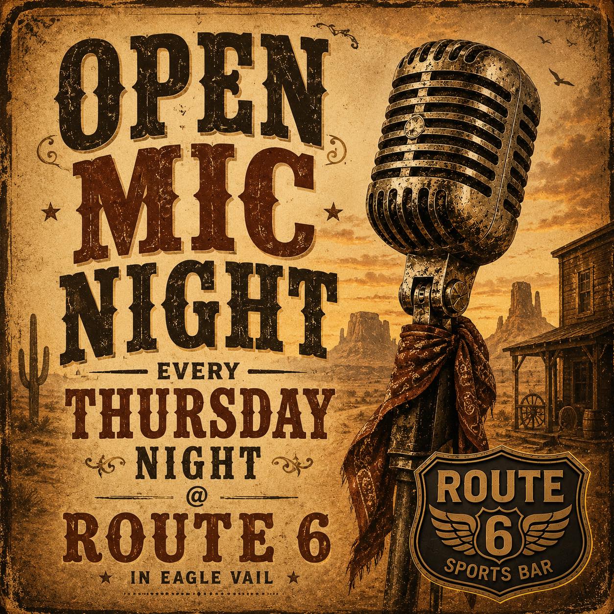 Open Mic Night at Route 6 Sports Bar (photo 2)