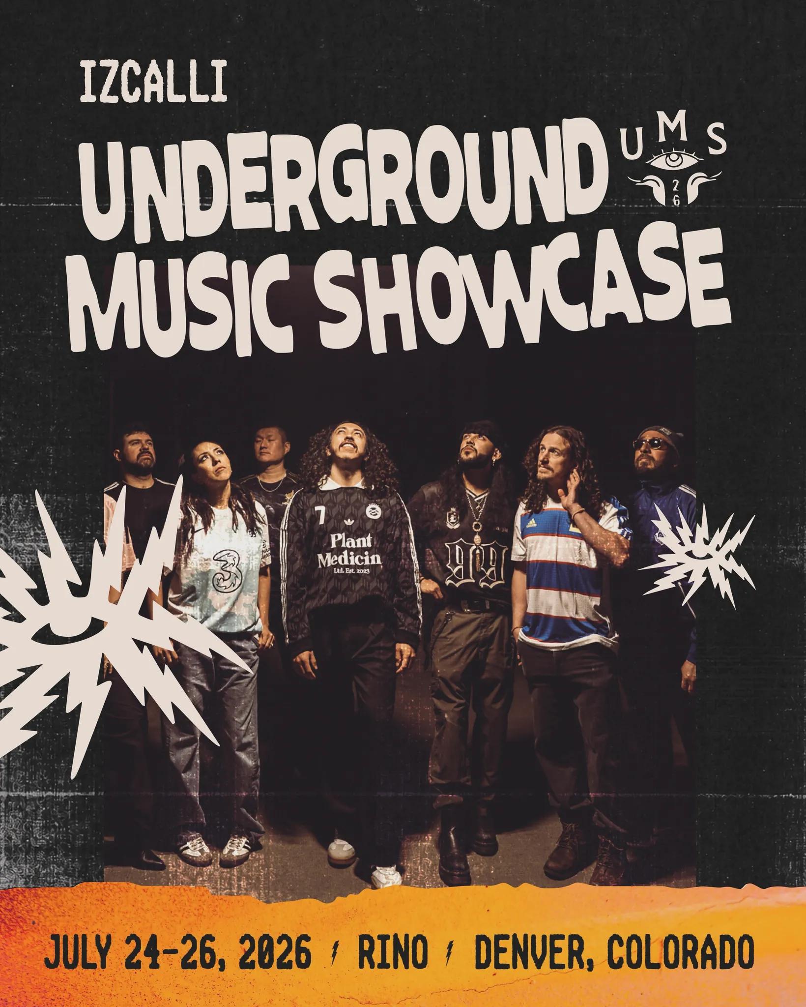 iZCALLi at Underground Music Showcase 2026
