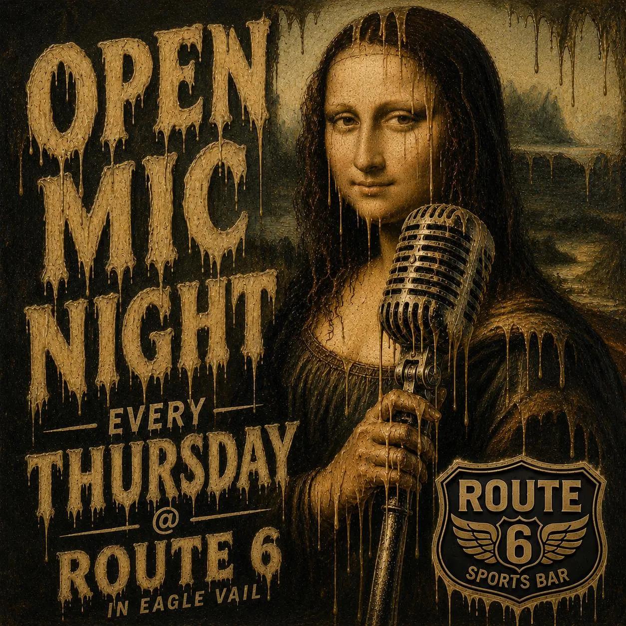 Open Mic Night at Route 6 Sports Bar