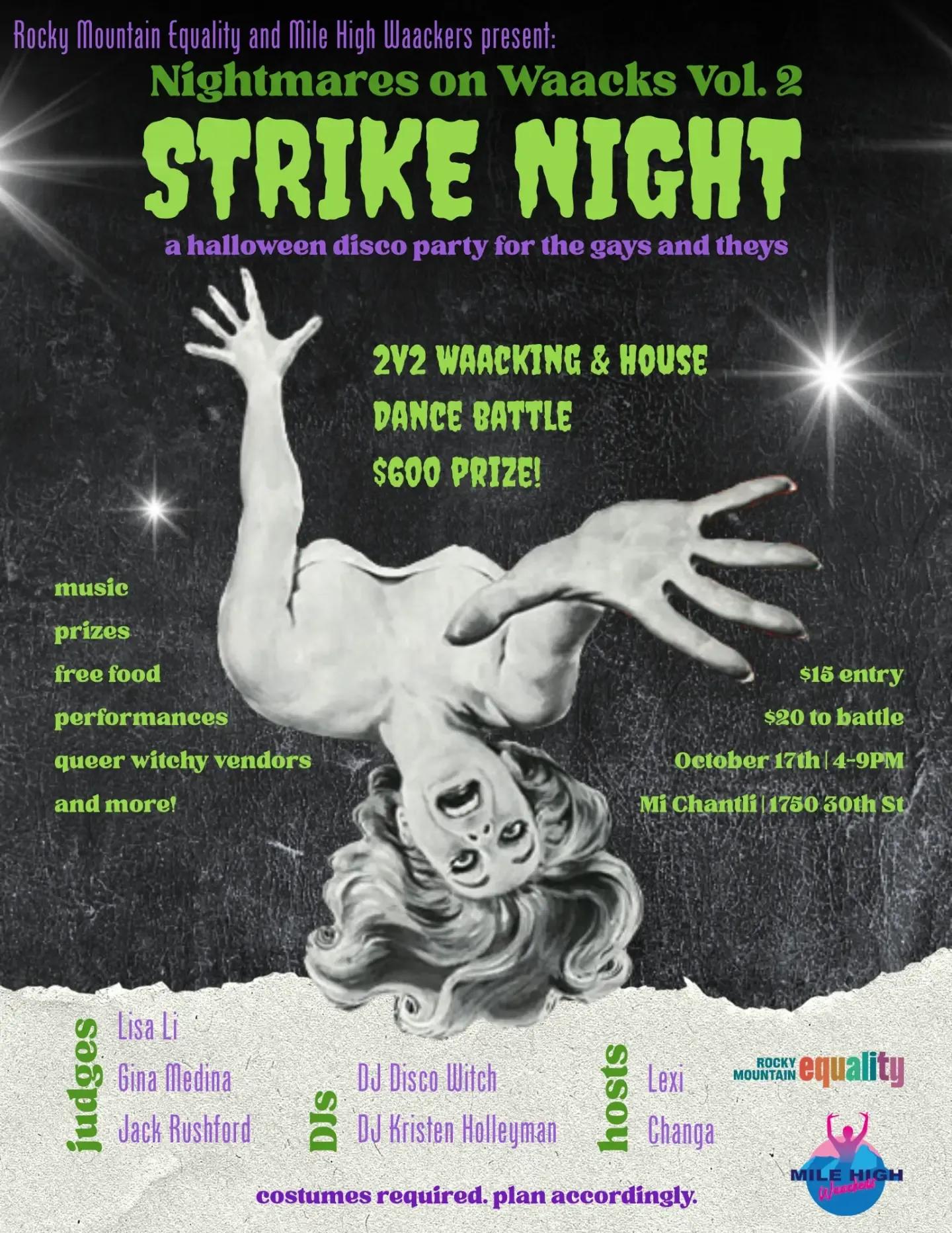 Mile High Waackers, playing Mi Chantli, Oct 17