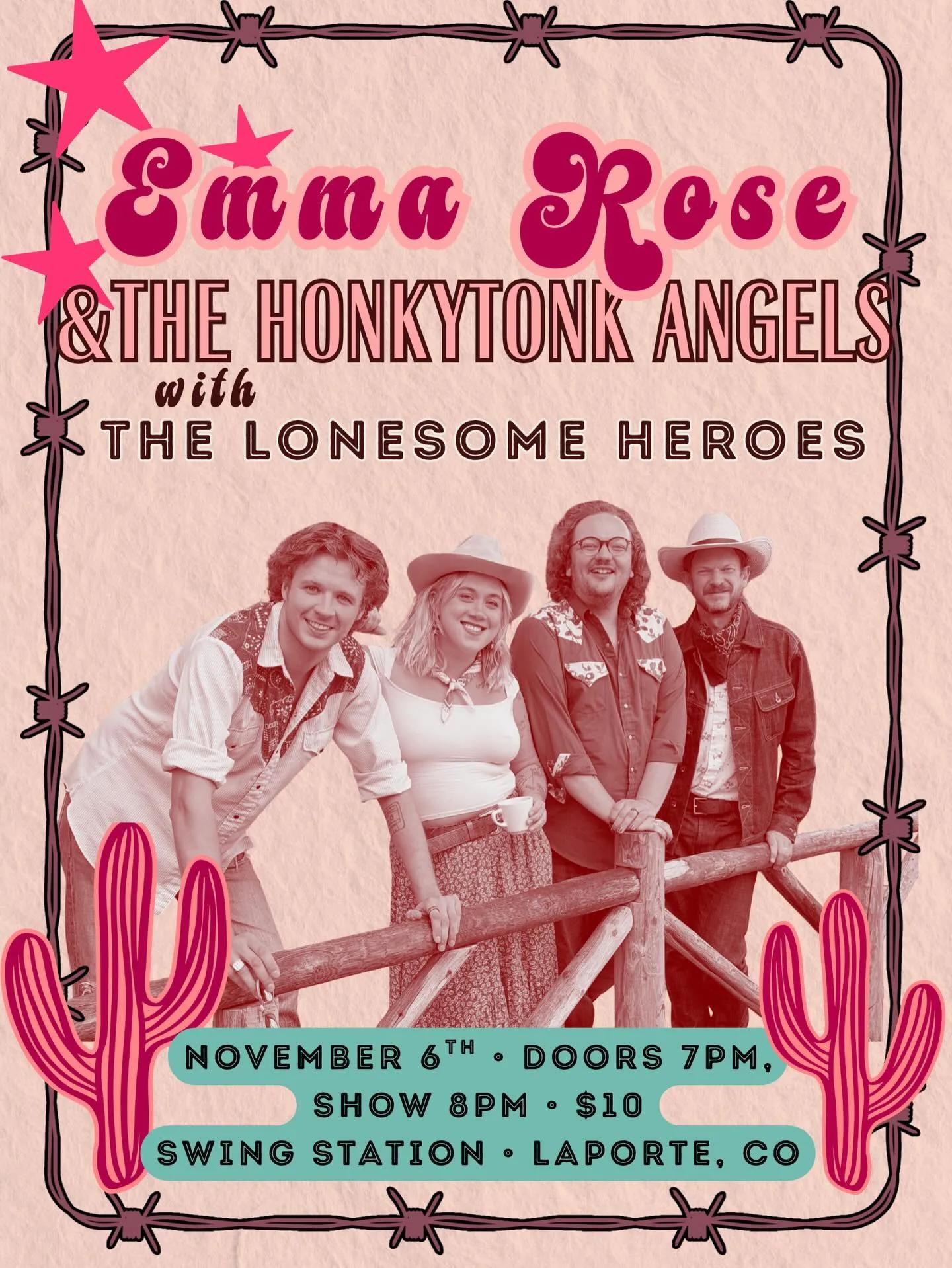 Emma Rose, playing Swing Station, Nov 6