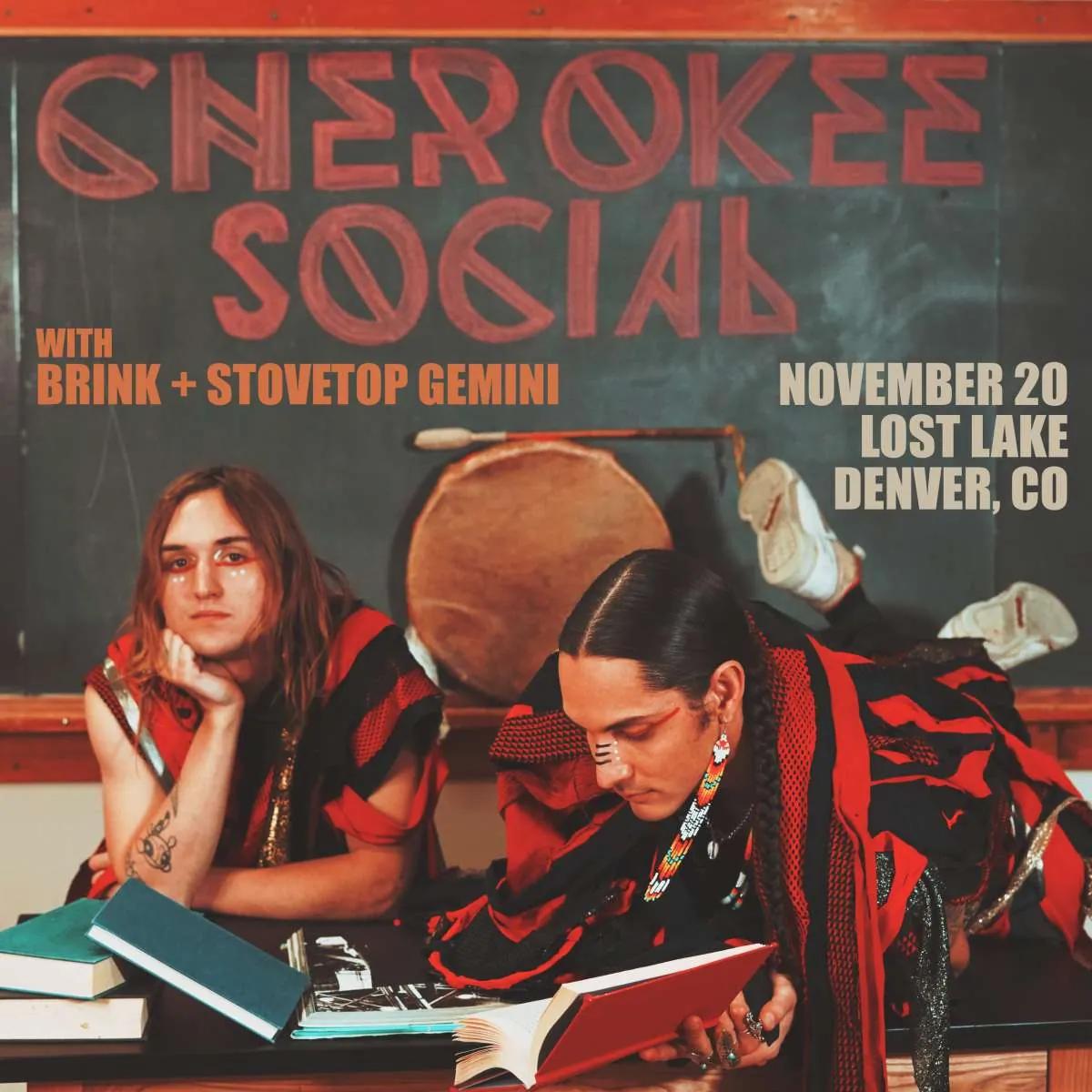 Cherokee Social w/ BRiNK + Stovetop Gemini at Lost Lake, Denver
