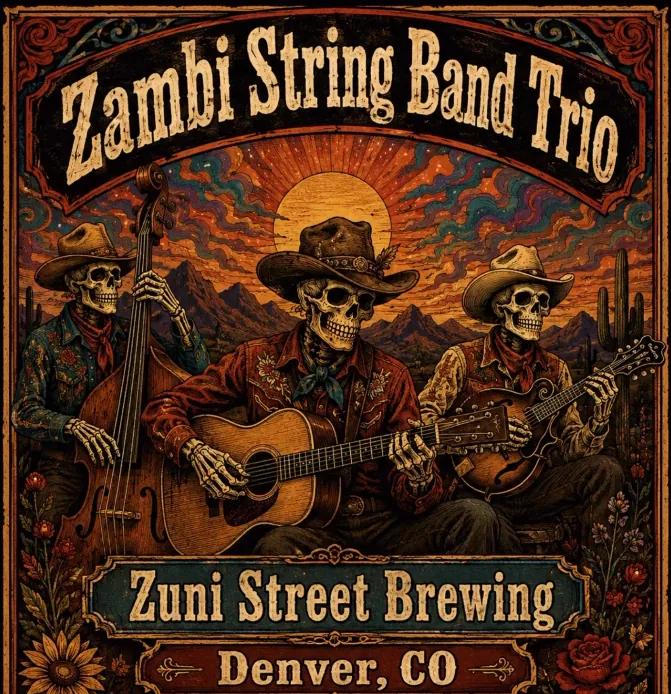 Zambi String Band at Zuni Street Brewing