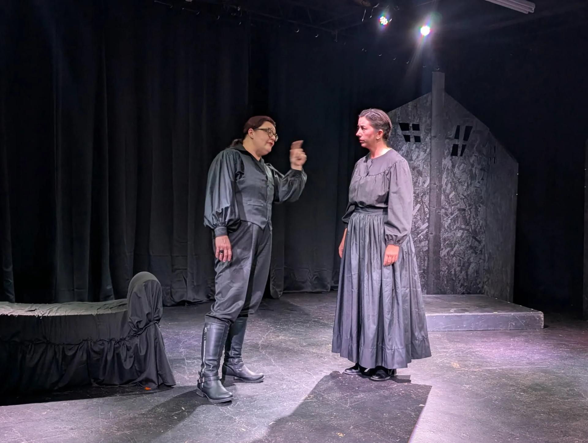 Staci York and Jacci Serbus in Turn of the Screw (Hatcher)