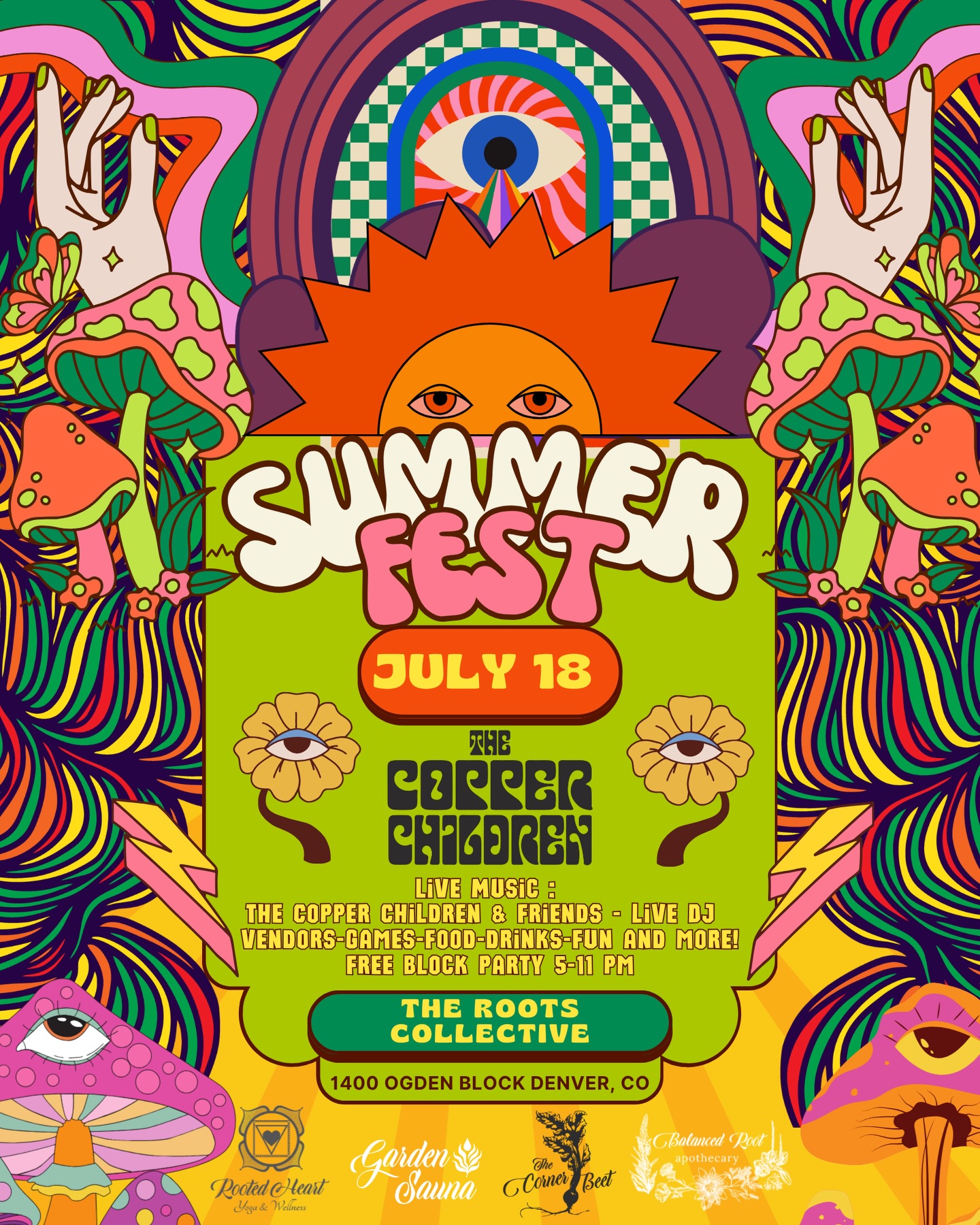 Summer Fest with The Copper Children at The Roots Collective