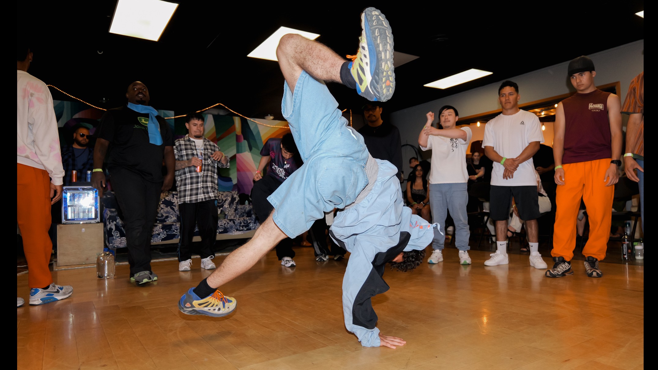 Toprocks and Footwork with Jups at Mi Chantli