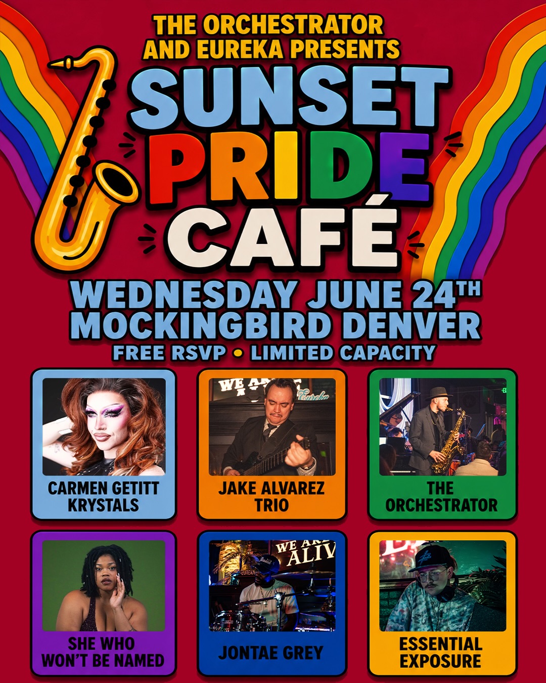 Sunset Pride Cafe at Mockingbird Denver